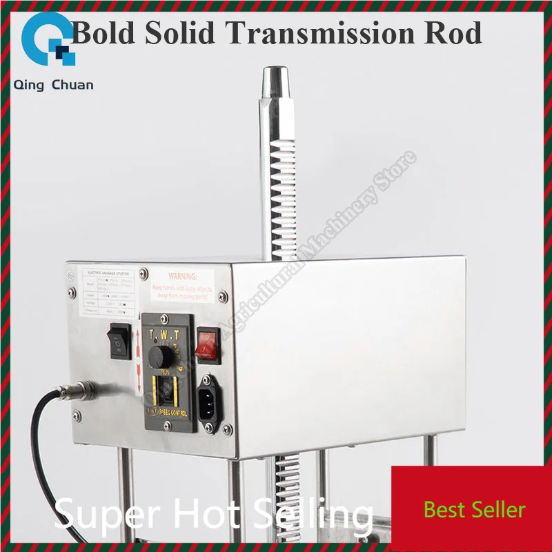 K182 Sausage Stuffer Filling Machine Electric 10L15L Hot Dog Filler Stainless Steel Commercial Meat Stuffing Enema Machine