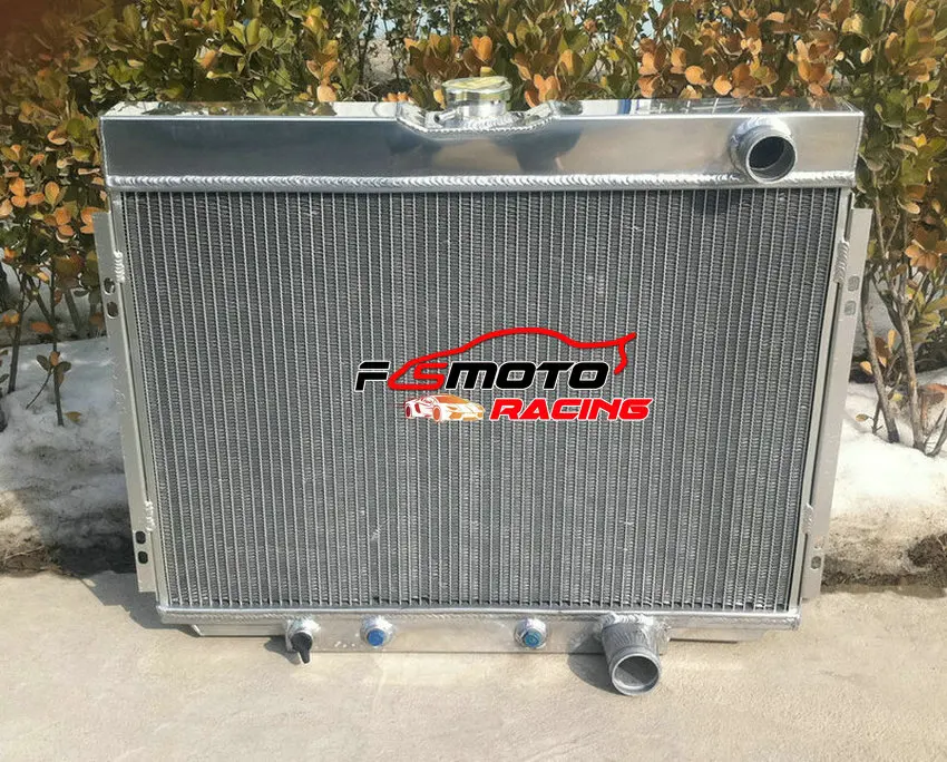 For Ford Mustang 1968-1969 / Mercury Cougar 5.0 5.8 V8 1967-1970 1968 1969 3ROW Aluminum Radiator