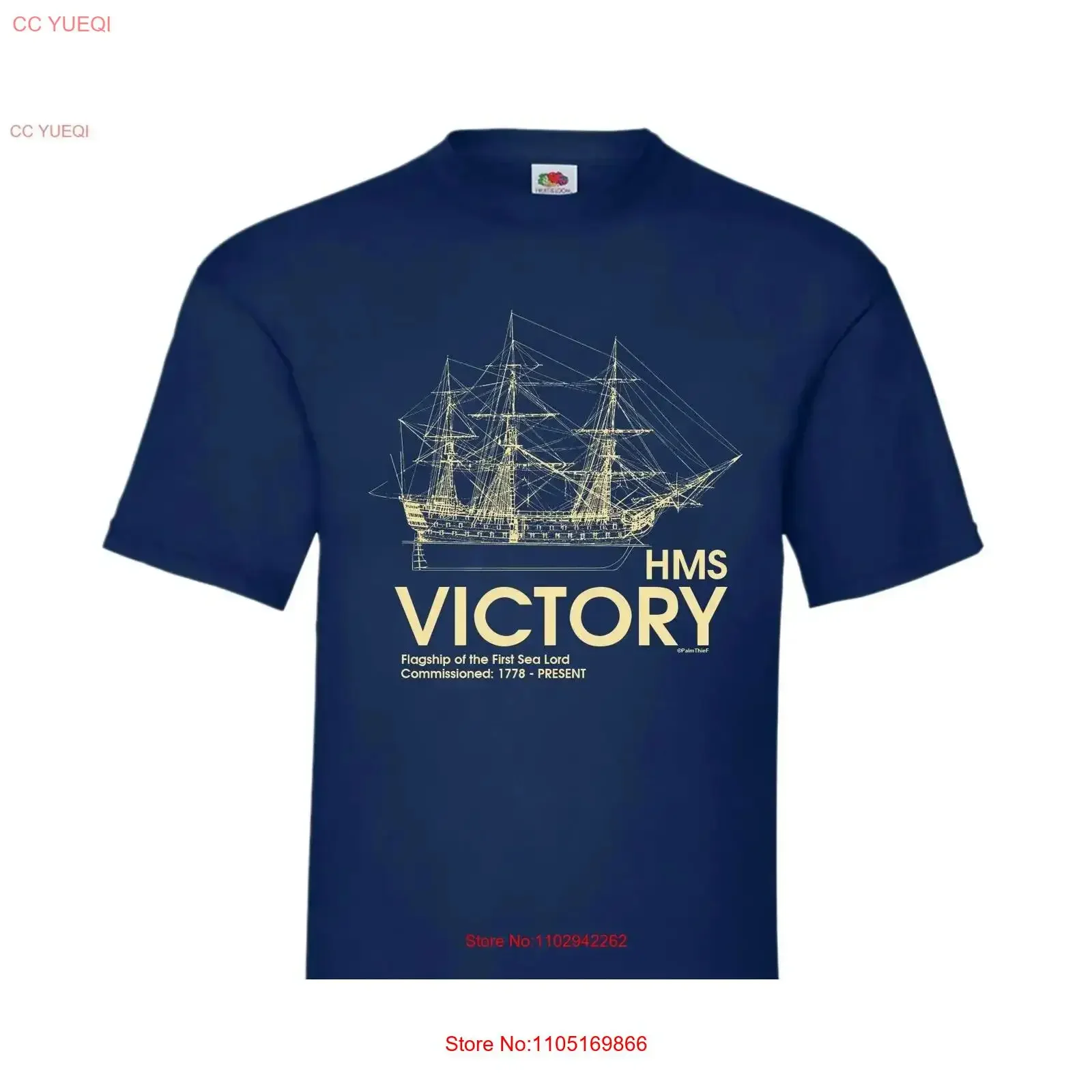 HMS Victory Blueprint T Shirt Birthday Size S 5XL vintage Washed Unisex Comfortable homme Casual streetwear fashion Soft