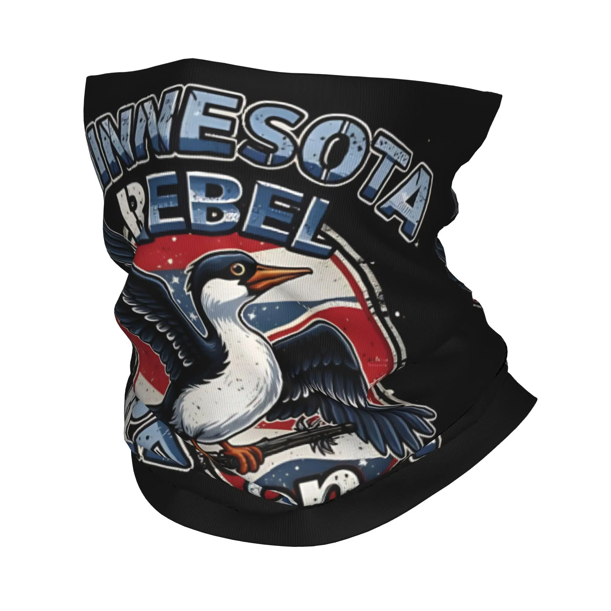 minnesota rebel loon abolish ice  Merch Bandana Neck Gaiter  Mask Scarf Summer Rider Headband for Men Women Windproof