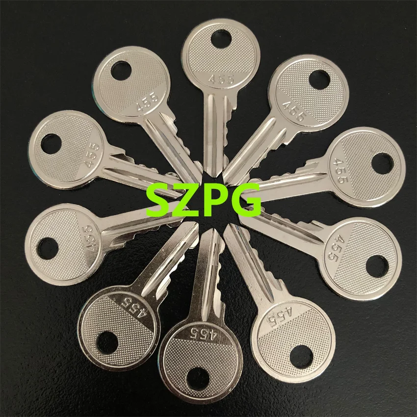 10PCS 455 Lift Key Fits Bobcat ATV Diesel Equipment Ignition Key for Genie Skyjack Snorkel Terex UpRight Lift Machine Key