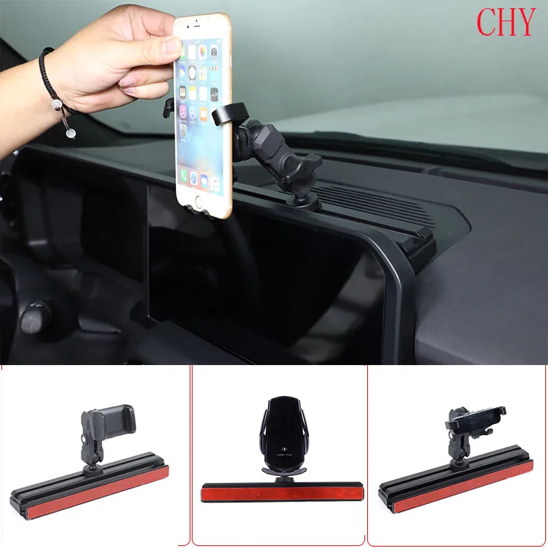 

For Toyota Land Cruiser Prado 250 LC250 2024+Car Navigation Screen Rear Phone Holder Bracket Base Mount Car Interior Accessories