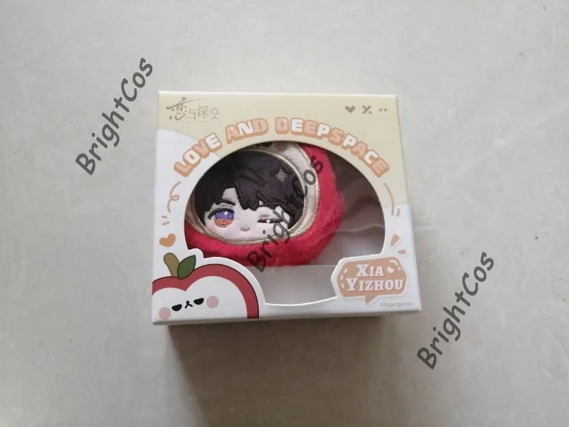 [Official Mervh] Love and Deepspace Game Anime Cos Sylus Caleb Rafayel Zayne Xavier 9cm  Plush Cartoon Cute Phone Hanger Present
