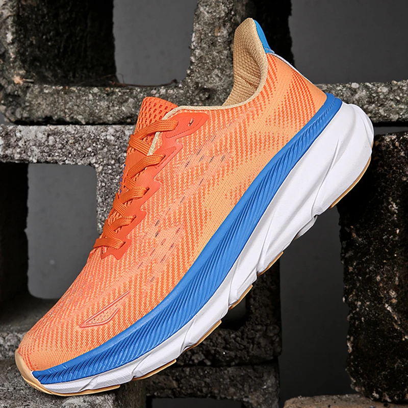 Fashion New Casual Men's Sneakers Comfortable Trendy Running Sneakers Outdoor Lightweight Breathable Mesh Running Shoes