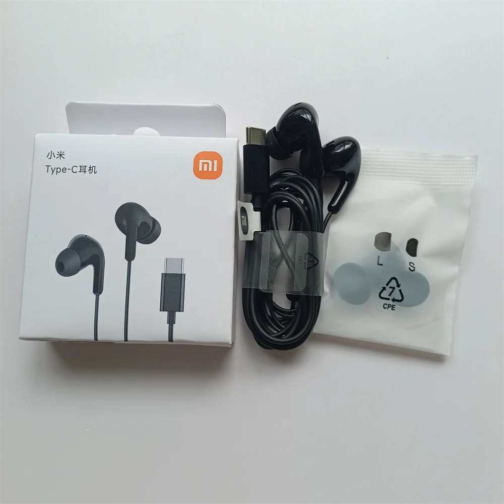 جديد الأصلي Xiaomi Type-C سماعات POCO X7 X6 F7 Pro داخل الأذن سماعة Redmi ملاحظة 14 Pro + نوع C سماعة رأس سلكية ملحقات الهاتف
