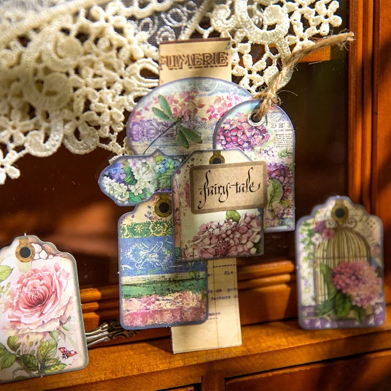 Mr. Paper Vintage Scrapbooking Paper Set, DIY Journaling e Decorações, 50pcs