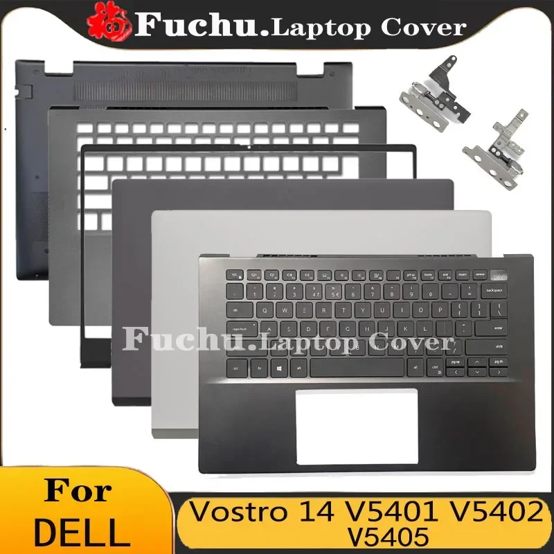 New For DELL Vostro 14 V5401 V5402 V5405 Laptop LCD Back Cover Case/Front Bezel /Palmrest/Bottom/Hinge