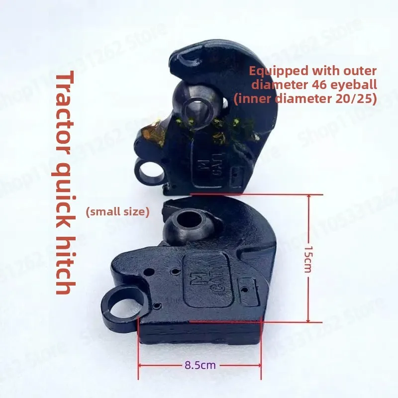 Agricultural Tractor Quick Hitch Coupler, 20-120-300 HP Automatic Lock Hook for 3-Point Hitch