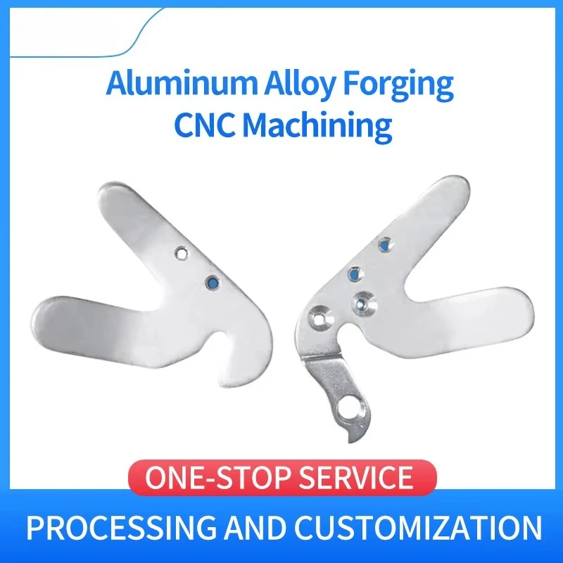 CNC Forged Aluminum Derailleur Hanger Shoulder Plate Bicycle Tail Hook Cycling Replacement Spare Components