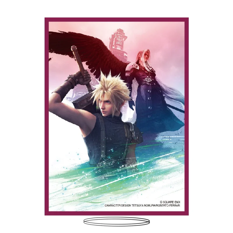 Anime Final Fantasy IX 15cm Sephiroth Cloud Strife Acrylic Stand Keychains Tabletop Decorations Souvenir Gifts For Friend