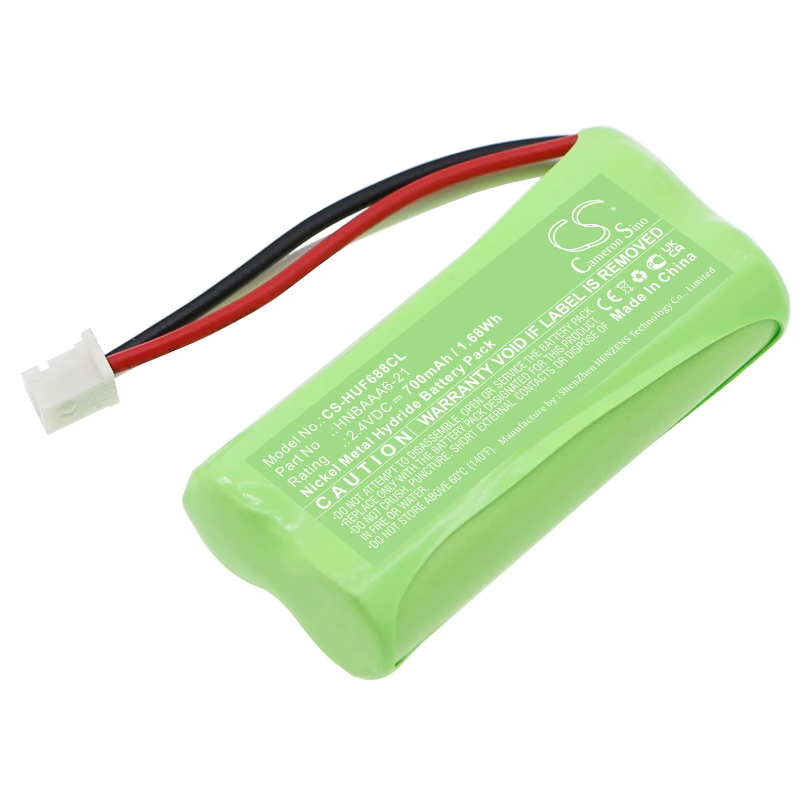 

Ni-MH Cordless Phone Battery for Huawei,2.4v,700mAh,FH88 F688 F688-20,HNBAAA6-21