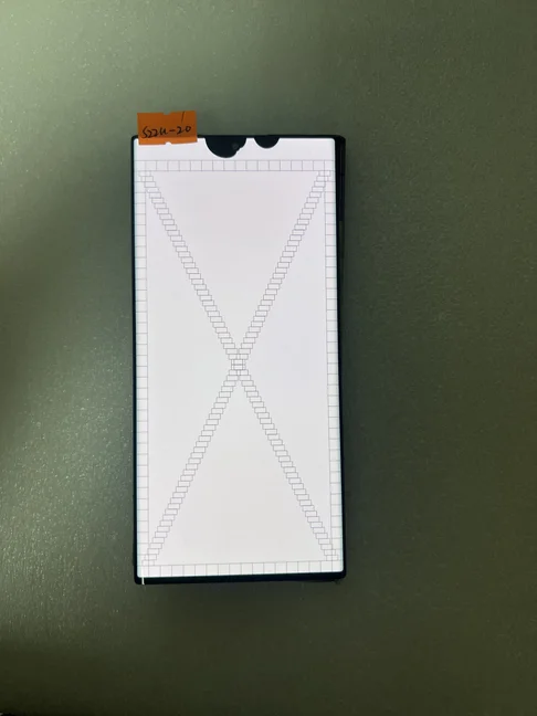 AMOLED Defect Burn Point Line for Samsung S22 Ultra S908B Touch Screen for S22 Ultra Display with Back Glass