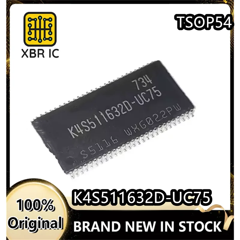 (10/30 pieces) K4S511632D-UC75 K4S511632 Memory TSOP54 64M Brand New Original Authentic Product In Stock Fast Shipping