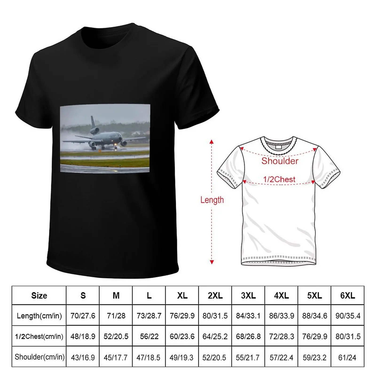 USAF McDonnell Douglas KC-10A Extender T-Shirt Large Size Casual Tee Shirt