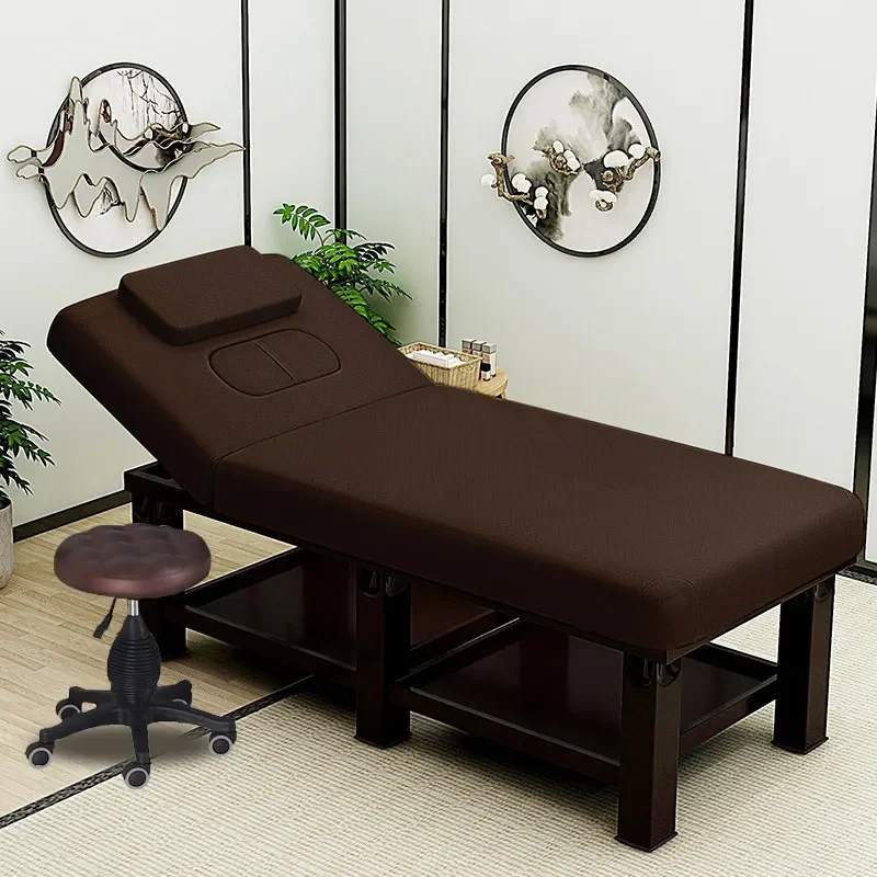 Beauty salon special massage bed Massage bed Household physiotherapy bed Folding tattoo embroidery body fire treatmen