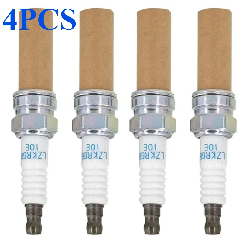 4PCS Iridium Candles  LDK6RAI-10 Replace for SILZKR6B10E LZKR6B-10E HYUNDAI 18846-10060 18846-10061 1885510060 1885510061