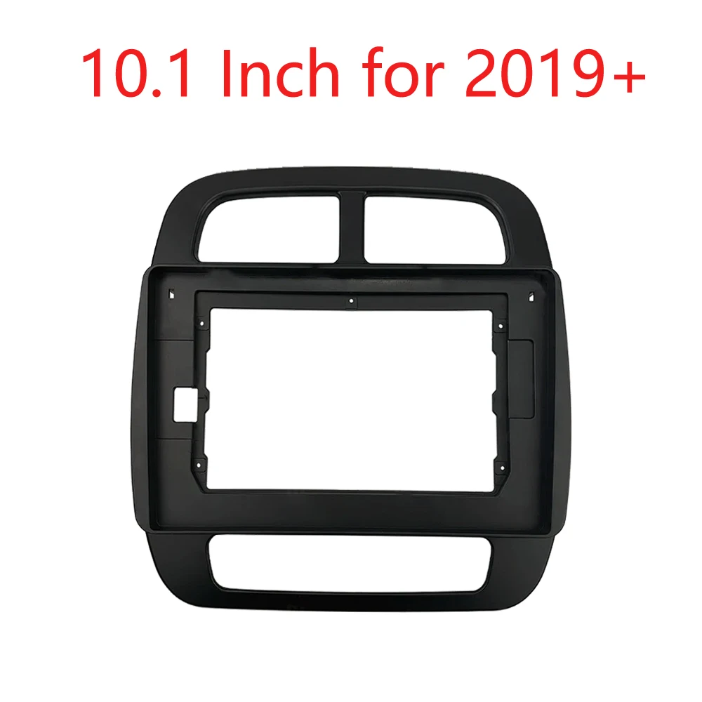 

2 Din 10.1 Inch Car Radio Fascia Panel for Renault Kwid 2019+ GPS Frame Dashboard ABS+PC Plastic Installation Trim Kit