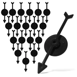 25 Pcs Rotating Board Game Accessories Plastic Pointers Mini Replacement For Classroom Arrow Rotation