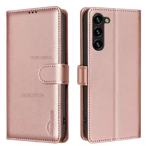 Wallet Flip Anti-theft Case For Samsung Galaxy S21 FE Plus Ultra S21Plus S21Ultra 5G Leather Cover RFID Blocking Protective Bags