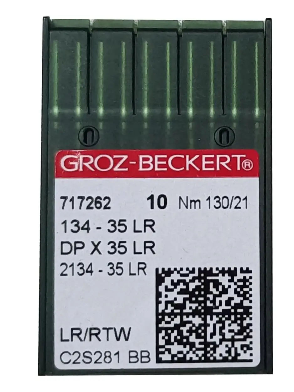 10 pieces Groz-beckert 134-35(LR)DPX35 for Walking Foot Industrial Sewing Machine Needle