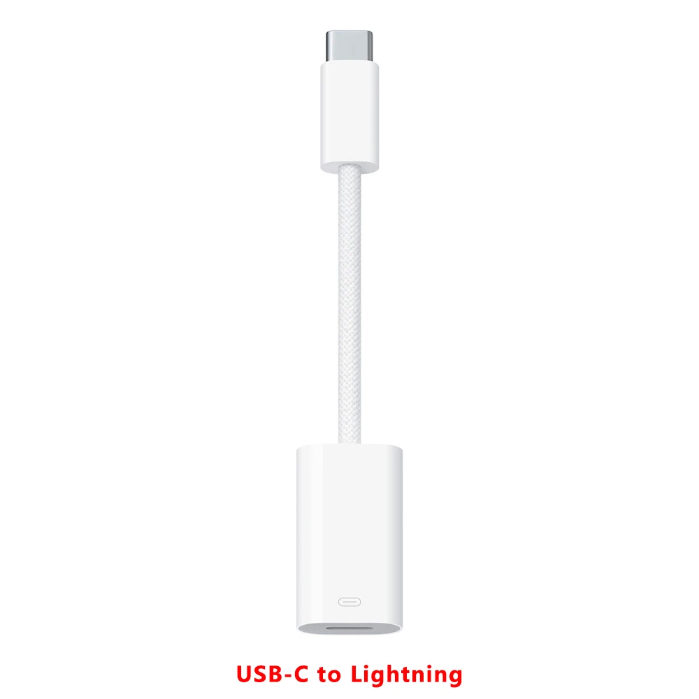 

Apple USB-C to Lightning Adapter,Lightning Adapter for 3.5mm Headphone Connector,Apple USB-C to 3.5 mm Headphone Jack Adapter