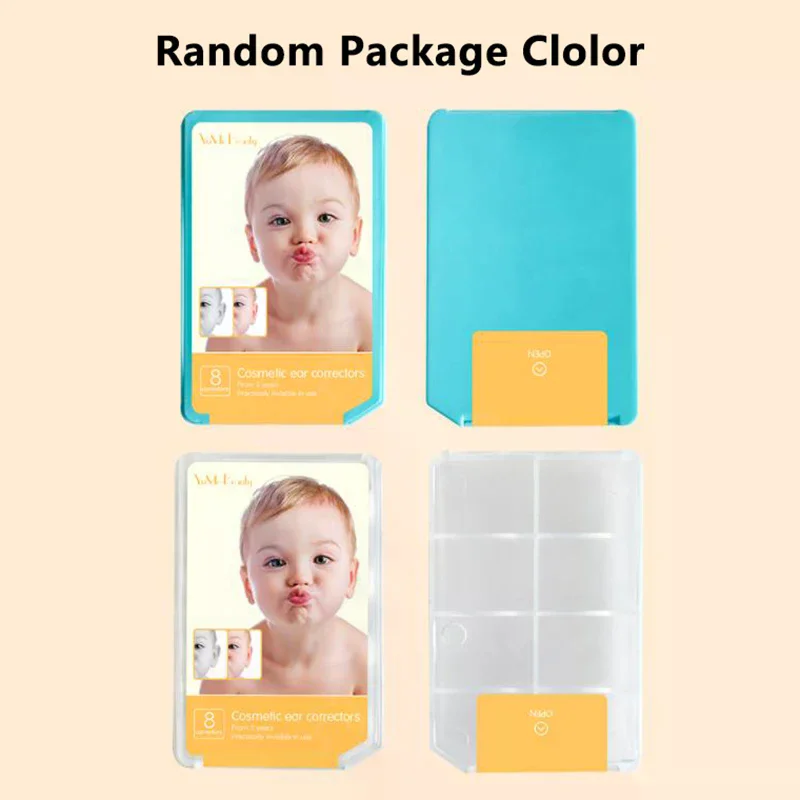 

Набор из 8 корректоров для ушей (накладок-стикеров) для исправления формы ушей, как у эльфов, для вытянутых ушей