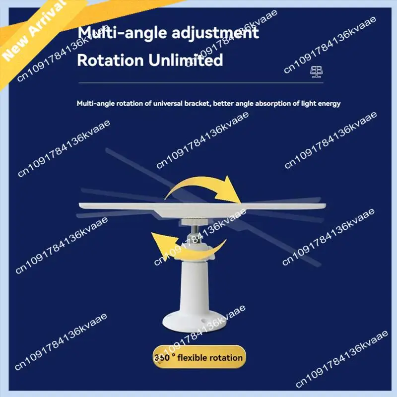 M01K 3W Solar Panels With 4M Extension Cable IP65 Weatherproof 360° Adjustable Bracket For Ring Doorbell