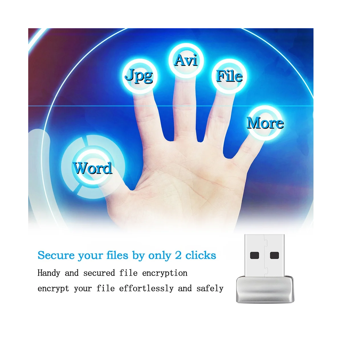 USB Fingerprint Reader para Notebook PC, Notebook Lock, Biometric Scanner, Módulo de desbloqueio sem senha, janelas 10 Olá Laptop