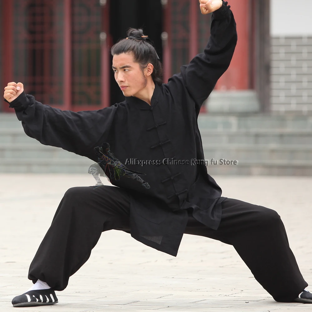 Custom Tailor Tai chi uniformi arti marziali Kung fu Wushu Suit Wing Chun giacca e pantaloni 25 colori hanno bisogno di misure