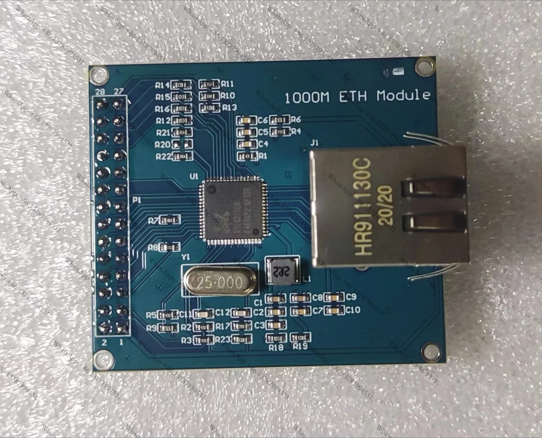 Gigabit Ethernet Module RT/L8211EG with FPGA Development Board