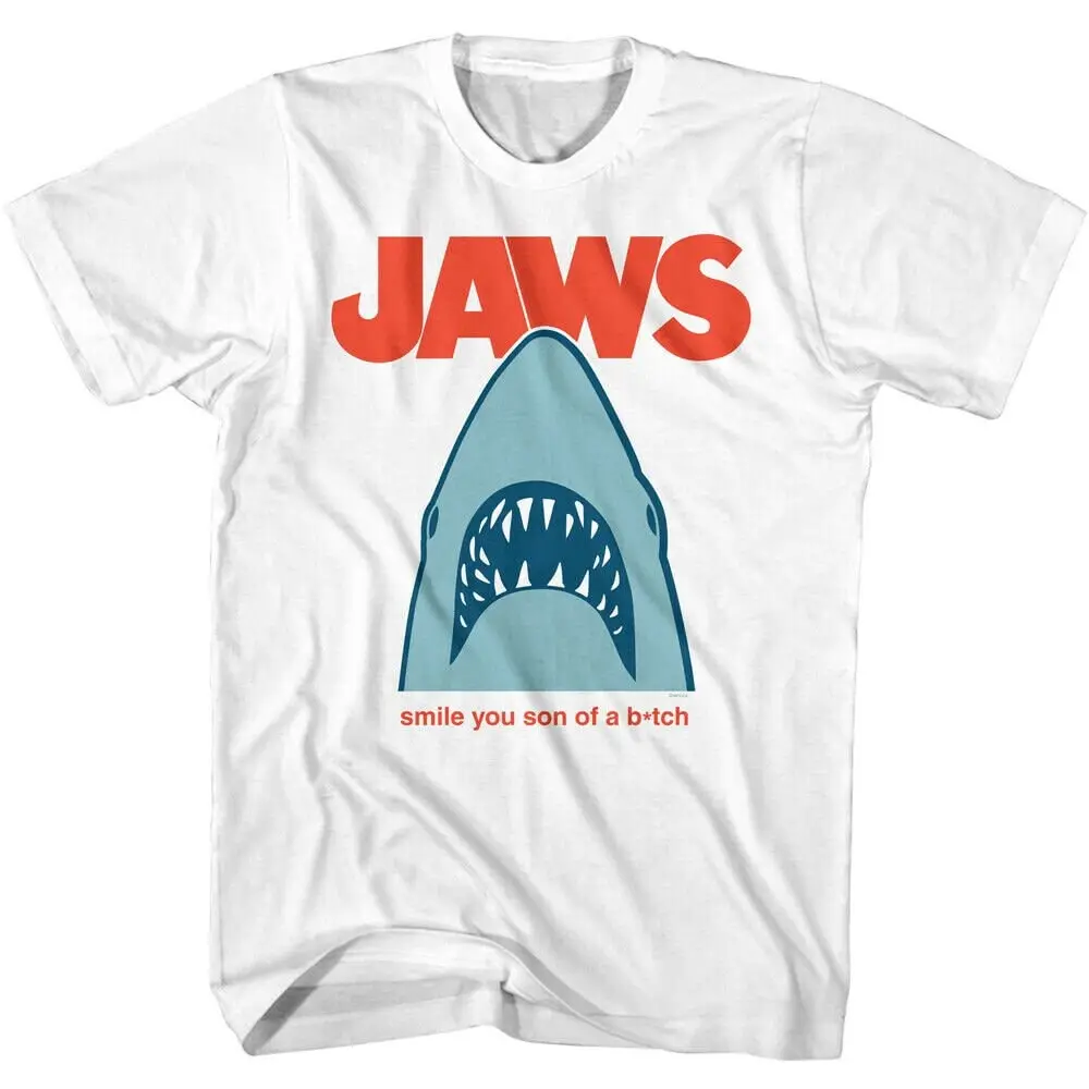 Jaws Men's T Shirt Smile you Son of a B tch