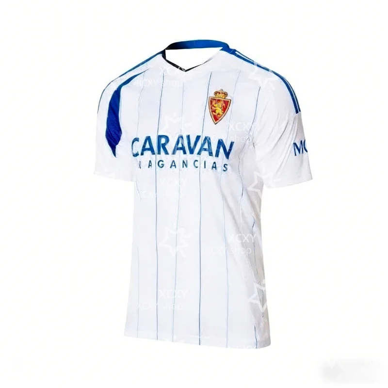 Nueva camiseta de fútbol del Real Zaragoza 2026, para el hogar y fuera de casa, informal, transpirable, para aficionados al deporte, unisex, para hombre, ropa de playa, traje de surf