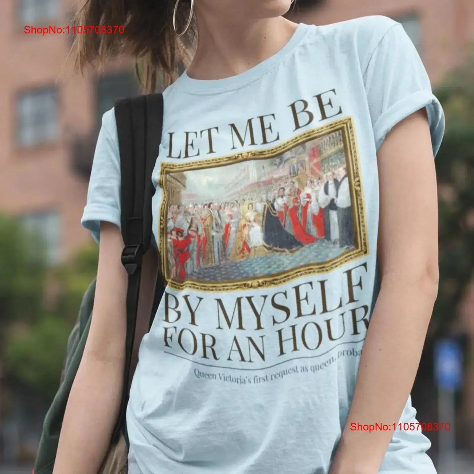 Queen Victoria English History T Shirt for Introvert Who Loves Royal and Being a Cozy Homebody Funny Teacher vintage Washed