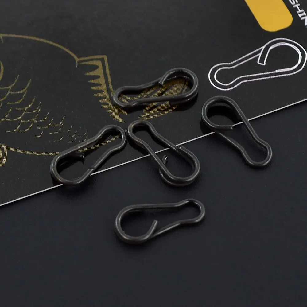 Set clips eslabones giratorios para aparejos de pesca - imagen 3