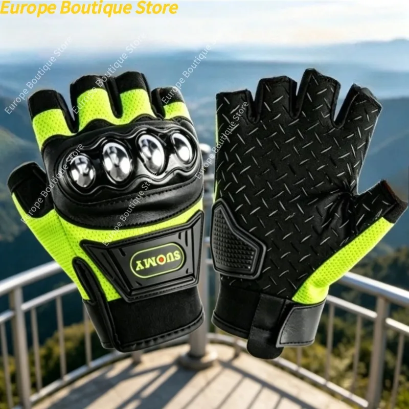 

Off Road Racing Riding 4 Seasons Motorcycle Gloves Men Women Full Finger Breathable Anti Fall Protective Gear
