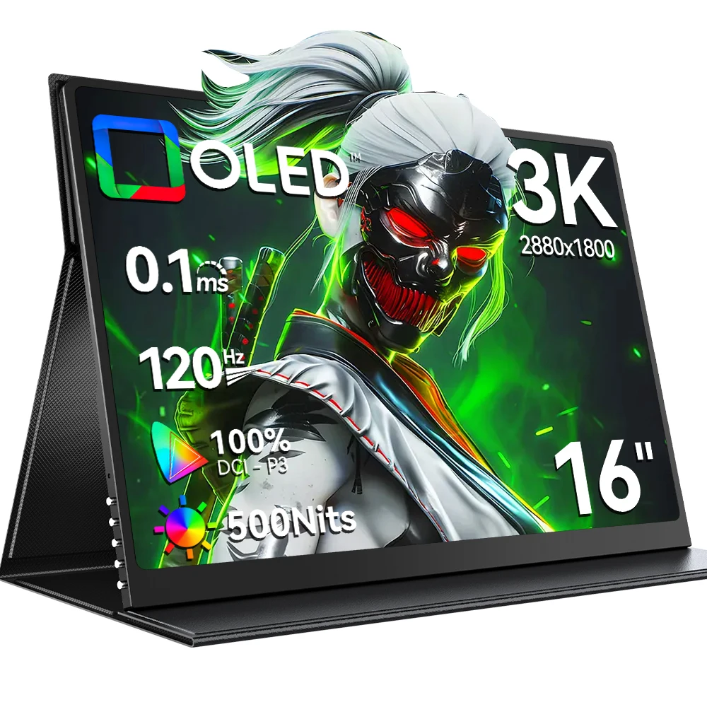 EVICIV モバイルモニター 16インチ 3K 120hz 有機EL OLED Amazon.co.jp: EVICIV モバイルモニター 16インチ 3K 有機EL OLED