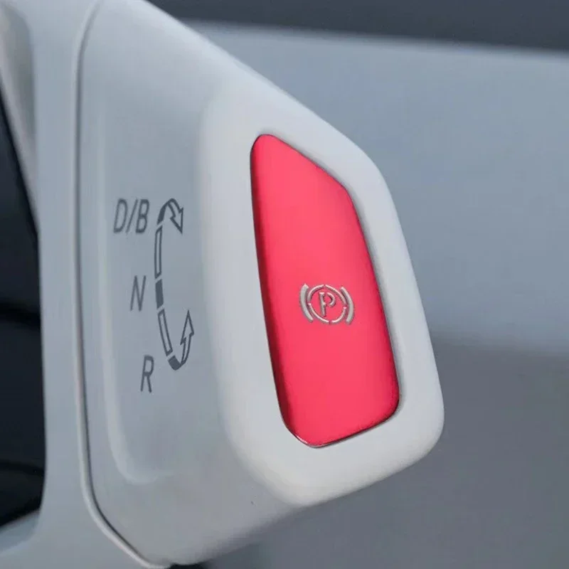 Steering Wheel Gear Shift Level P Button decoration Patch Car Stickers For Volkswagen VW ID3 ID4X ID6 CROZZ Interior Trim