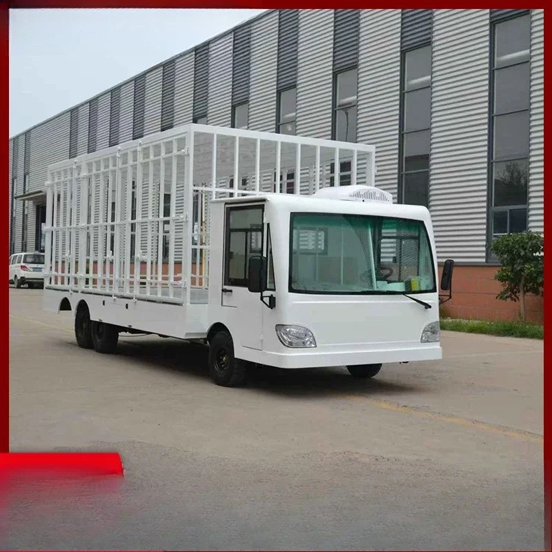1-5 tons widened and lengthened electric truck, electric truck, four-wheel cargo transfer vehicle