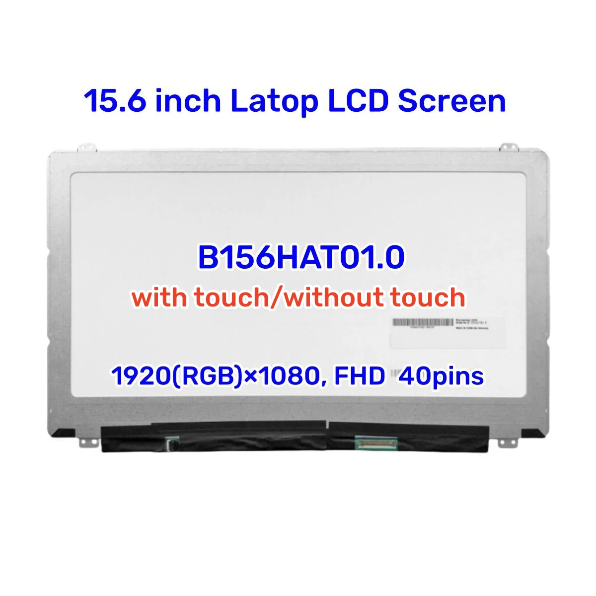 

15.6 inch 1920X1080 IPS 40Pins EDP LCD Screen DP/N 09F8C8 9F8C8 B156HAT01 0 B156HAT01.0 For Dell Inspiron 15-5547 15-7547 7548