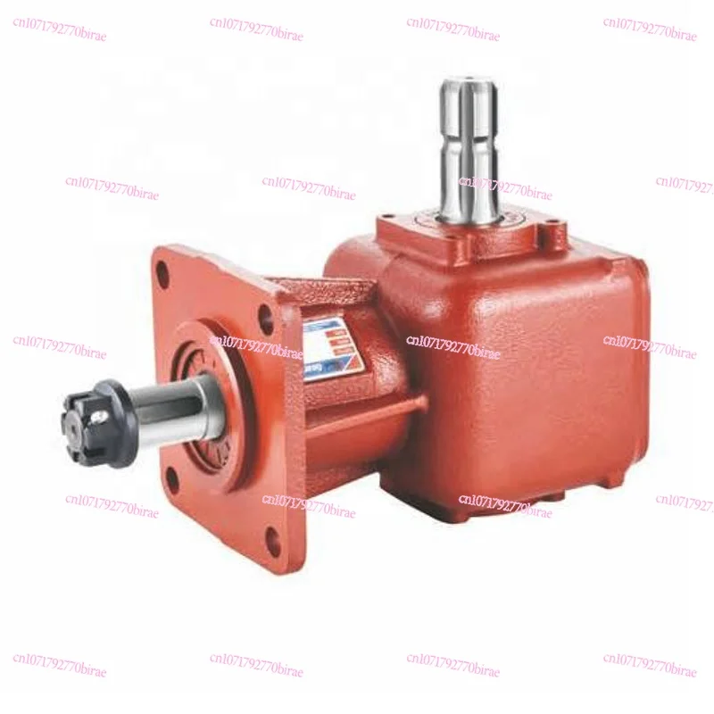 90 درجة T نوع آلة القطع الزراعية الدوارة المشي جرار إخراج الطاقة علبة التروس المخفض #3