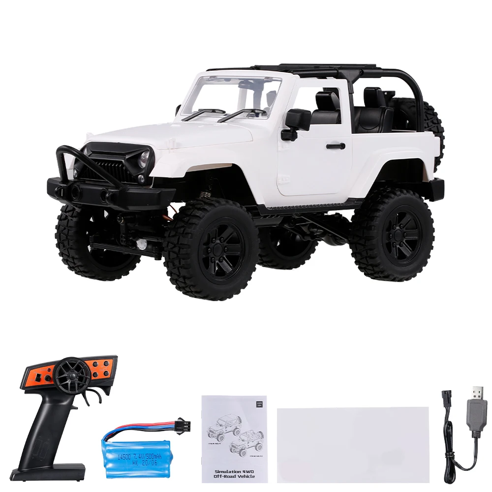 

Remote Control Truck Convertible 4WD 2.4GHz Off Road RC Trucks 30km/h High Speed Vehicle Crawler with LED Light RC Racing Car