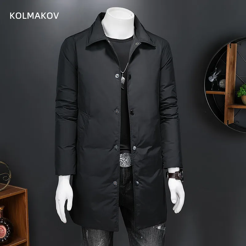 2024 new arrival winter jacket mens high quality coat 90% white duck down jackets men,fashion warm thicken parkas,M-4XL KYR96