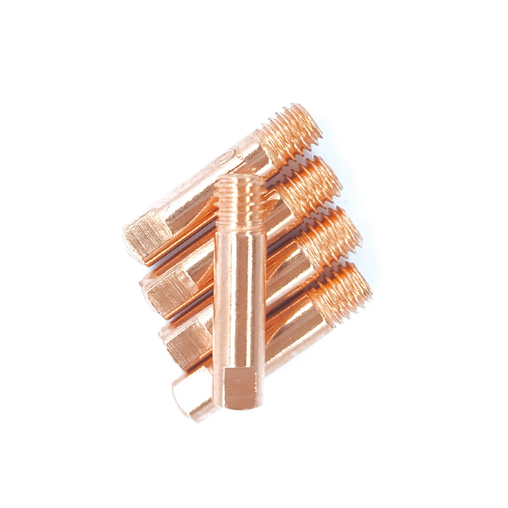 20Pcs 15AK Contact Tip Holder Gas Nozzle For Binzel Welding Torch Accessories