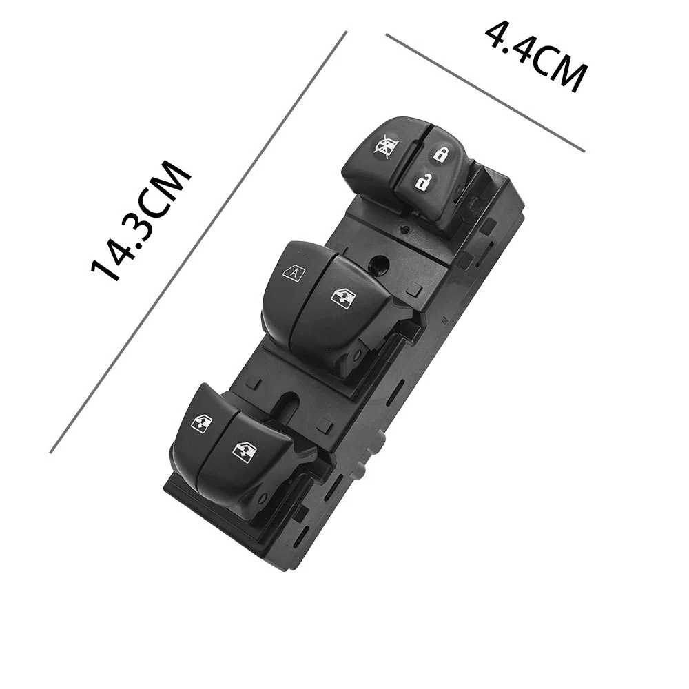 ​New Front Left Power Master Window Switch Lifter Button For Renault Kadjar 2015- 2021 254011766R