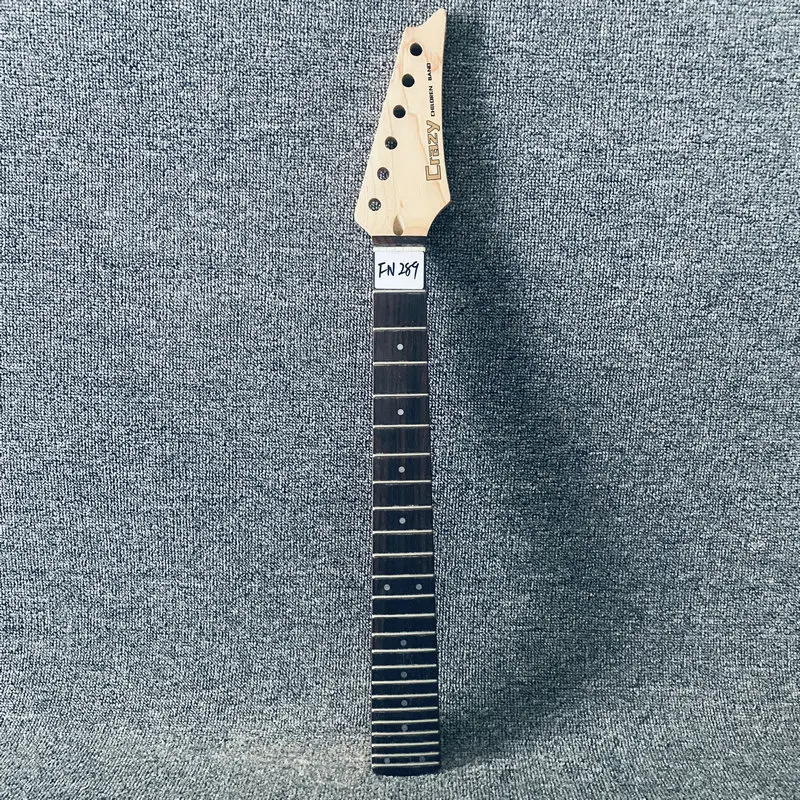 FN289 Crazy Children Electric Guitar Semi Finishing Mini Guitar Neck for ST Tremolo Guitar DIY Replace with Damages Sales