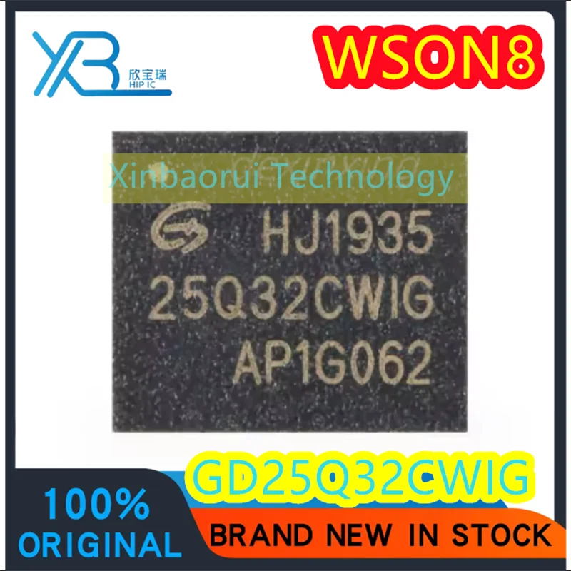 

(5/20pieces) GD25Q32CWIG 25Q32CWIG WSON-8 32M-bit 3.3V serial flash memory chip 100% brand new good quality electronics spot