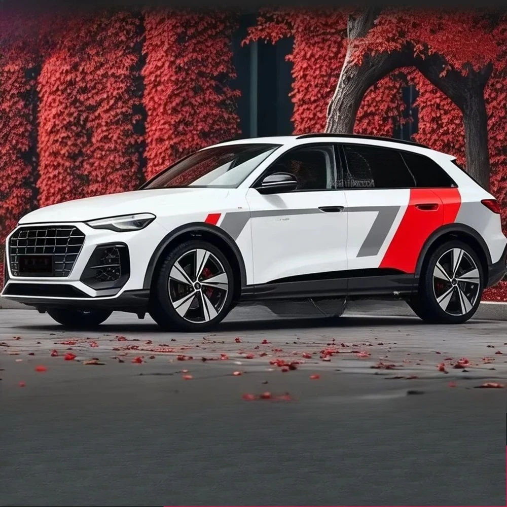 

Car Vinyl stickers FOR Audi Q5 Q3 Q7 personalized creative decoration modified body sports customization Decal
