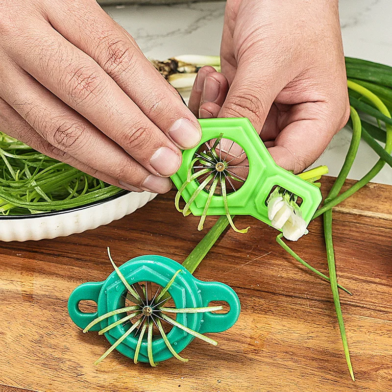 1PC Green Onion Slicer Cut Green Onion Wire Drawing Kitchen Superfine Vegetable Shredder Kitchen Gadget Vegetable Cutter