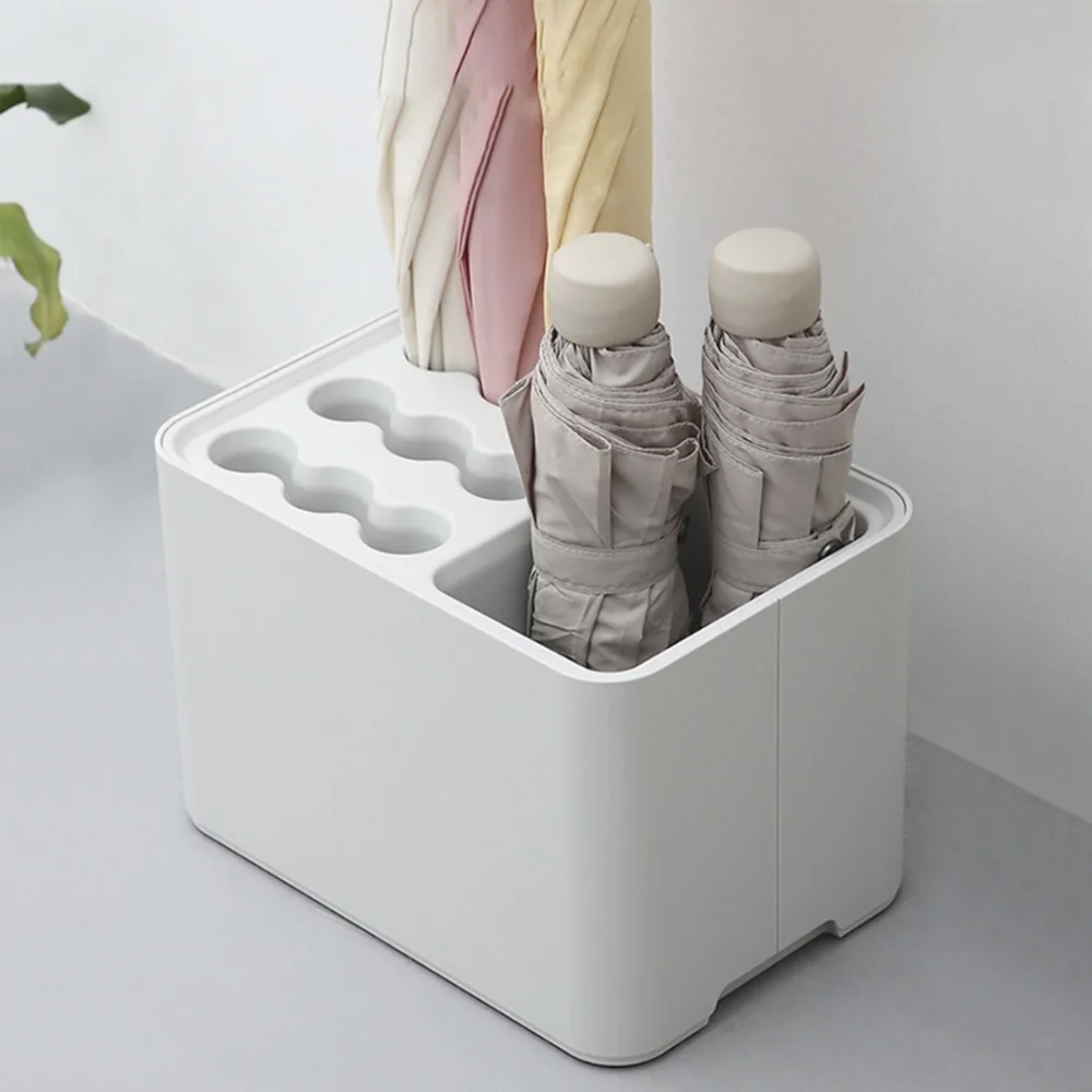 

Wet Dry Umbrella Stand Minimalist 10/15 Slots Creative Umbrella Storage Holders Convenient Eco-Friendly Household Parasolhouder