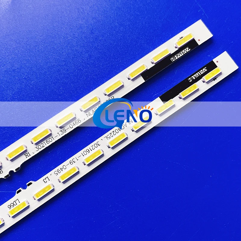 10PCS LED Backlight strip for for KDL-55W802A KDL-55W800A KDL-55W805A 6922L-0066A NLAC40225L NLAC40225R LC550EUF FF P2 SYV5531